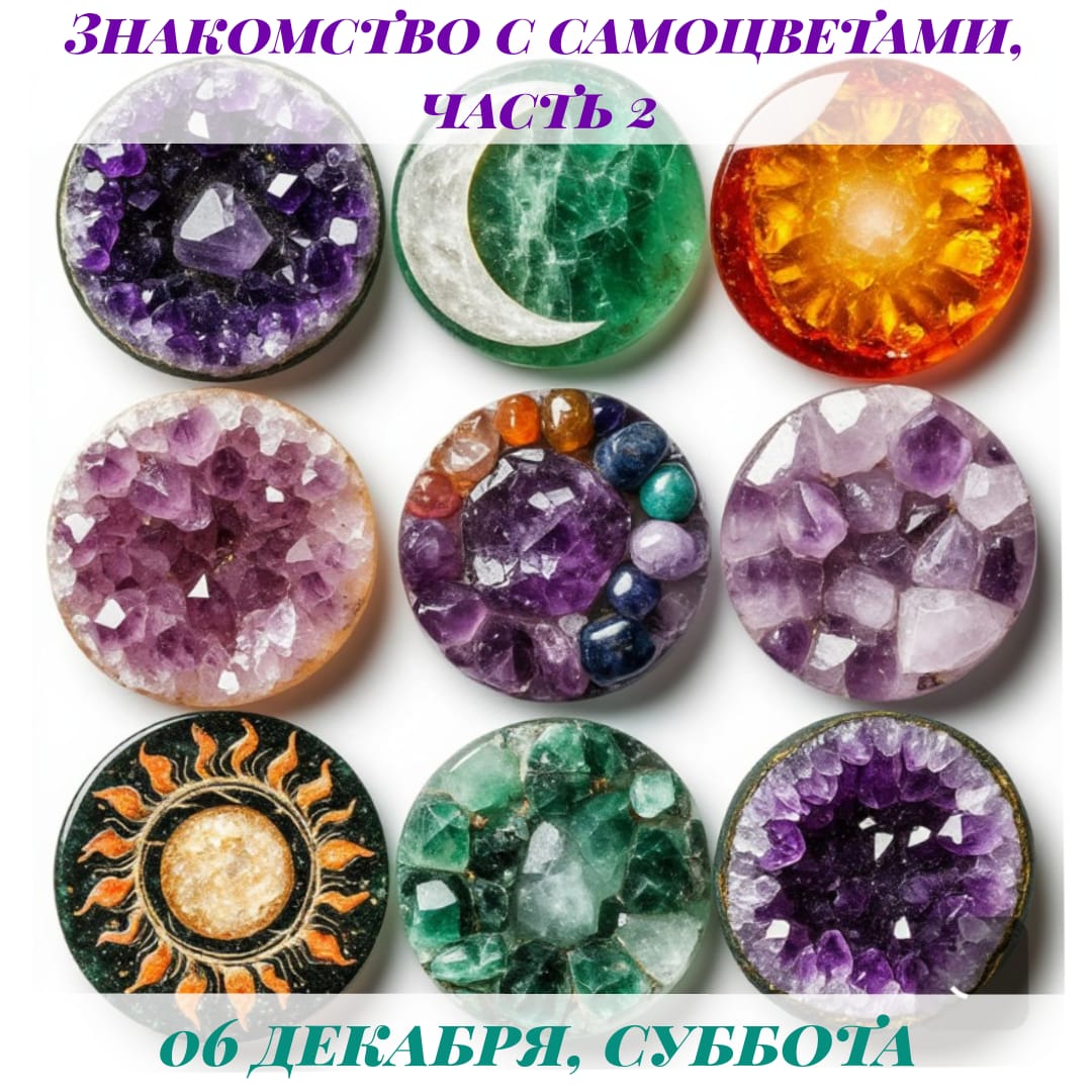 мастер-класс "знакомство с самоцветами. часть 2 " Екатерины Хреновой